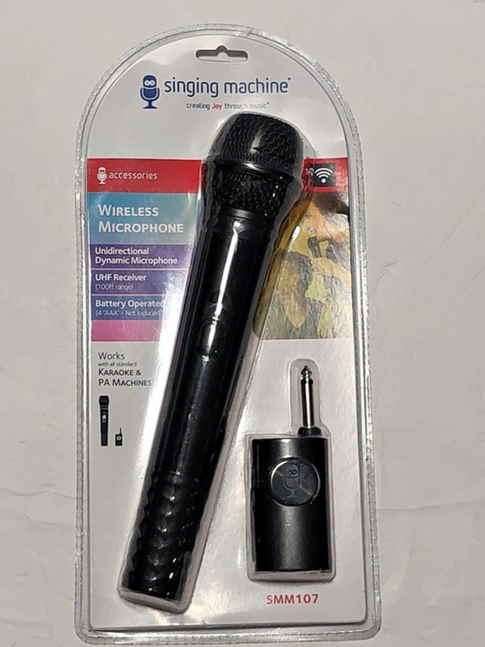 Singing Machine SMM107 Black
